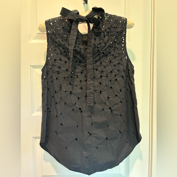 Proenza Schouler sleeveless eyelet top - Picture 2 of 5